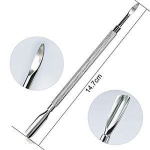 Cuticle-Pusher-Pinkiou-Double-End-Nail-Cuticle-Remover-Tool-Stainless-Steel-Manicure-Pedicure-Kit-4-Pcs-in-Tin-Box-0-1