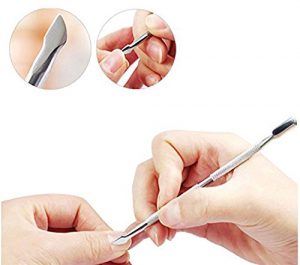 Cuticle-Pusher-Pinkiou-Double-End-Nail-Cuticle-Remover-Tool-Stainless-Steel-Manicure-Pedicure-Kit-4-Pcs-in-Tin-Box-0-6